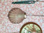prachtige vintage wandlamp schelp, Huis en Inrichting, Lampen | Wandlampen, Ophalen of Verzenden, Zo goed als nieuw