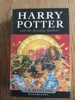 Harry Potter and the deathly hallows hardcover 1st edition, Gebruikt, Boek of Poster, Verzenden