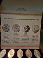 19 Zilveren munten van Koningin Juliana 1948 - 1980, Postzegels en Munten, Ophalen of Verzenden