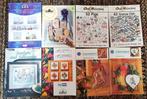 8 verschillende borduurpatronen boekjes leaflets, Verzenden, Patroon