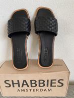 Shabbies Amsterdam slippers zwart 37, Nieuw, Ophalen of Verzenden, Shabbies Amsterdam, Zwart