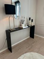 Zwarte Sidetable - Strak Design, Perfecte Staat, Ophalen, Zo goed als nieuw, Metaal, 150 tot 200 cm