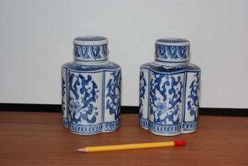 Chinese dekselpotjes beschikbaar voor biedingen