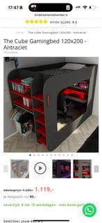Hoogslaper Gamingbed cube bed stapelbed gaming, Ophalen, Zo goed als nieuw, Stapelbed