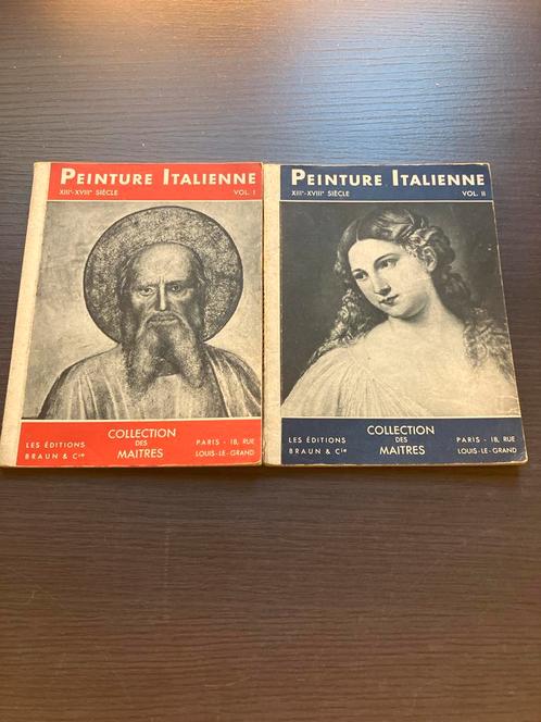 Peinture Italienne XIII-XVIII Siècle - 2 Delen, Boeken, Kunst en Cultuur | Beeldend, Gelezen, Ophalen of Verzenden