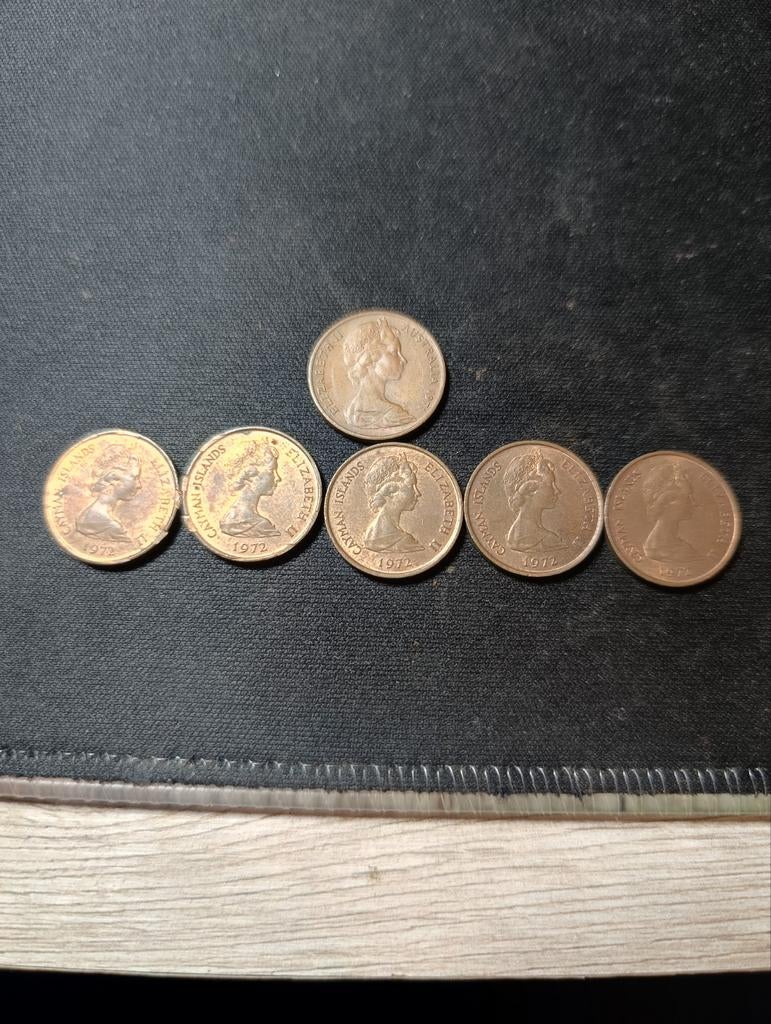 Cayman Islands Oude Munten, Ophalen of Verzenden, Overige landen, Setje