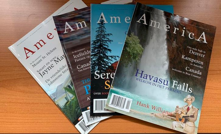 AmericA magazine, 3e jaargang 2005, 4 edities, Boeken, Tijdschriften en Kranten, Zo goed als nieuw, Muziek, Film of Tv, Ophalen of Verzenden