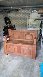 Antiek kerkbankje met opbergruimte – karaktervol & praktisch, Antiek en Kunst, Antiek | Meubels | Stoelen en Banken, Ophalen
