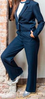 Nukus broek stripe navy M nieuw, Maat 38/40 (M), Lang, Nukus, Verzenden