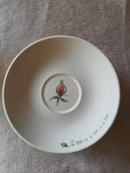 6 Jet A Rose is a rose Schotels, Porselein of Keramiek, Schaal, Rond, Ophalen of Verzenden