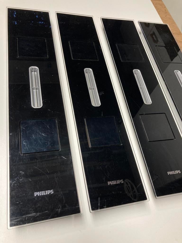 Philips CS 9800 (satelliet) luidsprekers (4 stuks), Audio, Tv en Foto, Luidsprekers, Gebruikt, Front, Rear of Stereo speakers