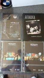 4 Metallica muziek concert dvd's, Alle leeftijden, Ophalen of Verzenden, Gebruikt, Muziek en Concerten