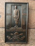 Koninklijke Marechaussee Plaque 1889-1939, Ophalen of Verzenden, Nederland, Kunstobject