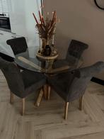 Complete eethoek!! Black friday deal!!, Huis en Inrichting, Ophalen, Gebruikt, Overige kleuren, Vijf, Zes of meer stoelen