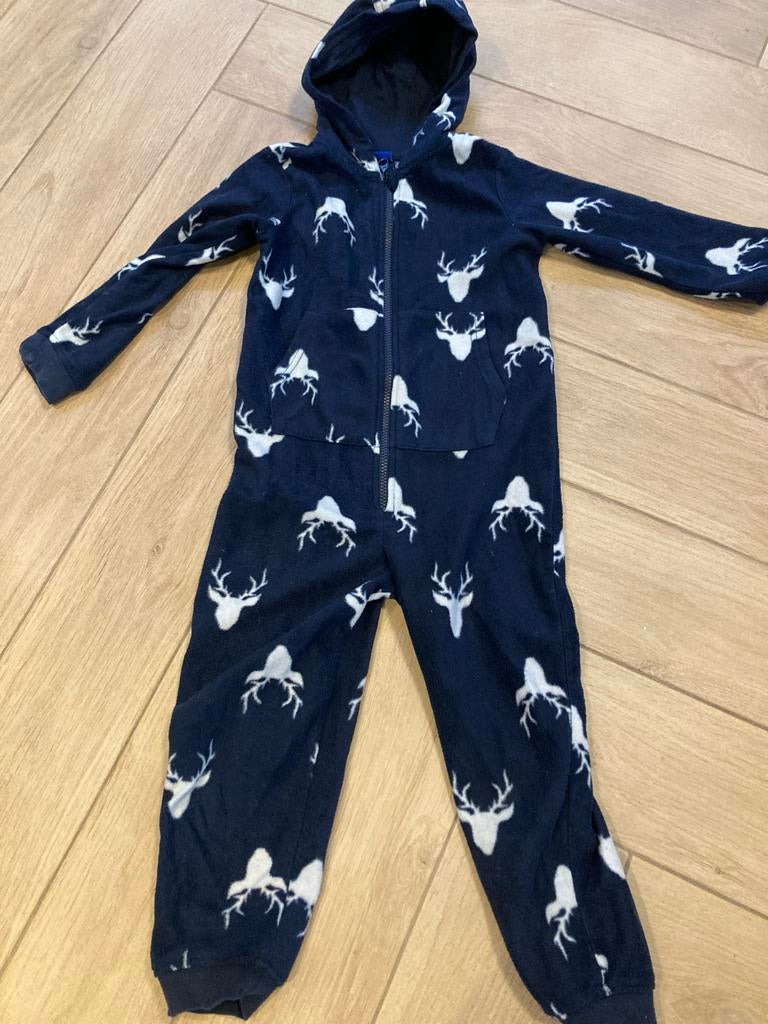 Zachte onesie maat 110/116 met leuke print, Ophalen of Verzenden, Zo goed als nieuw, Jongen of Meisje