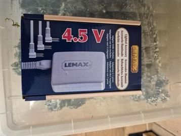 kerstdorp Lemax adapter 4.5v 3 way beschikbaar voor biedingen