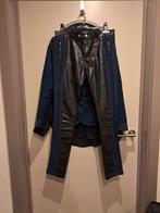 G-STAR Raw jasje, kostuum, broek Nikkie, + blouse, 36/38, Kostuum of Pak, Blauw, Ophalen of Verzenden, Zo goed als nieuw
