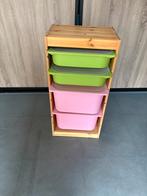 Ikea trofast kast met 4 lades, Ophalen, Kunststof, 50 tot 100 cm, Zo goed als nieuw