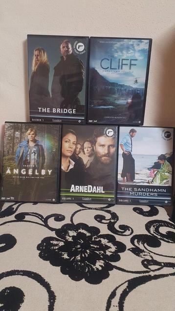 Kleine partij scandinavische series, 5 doosjes voor beschikbaar voor biedingen