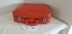 K97 VINTAGE oranje stewardesskoffer koffer jaren 60, Overige materialen, 35 tot 45 cm, Gebruikt, Minder dan 50 cm