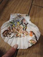 deco Coquille  oesterschelp roodborst koolmees kolibrie, Ophalen of Verzenden, Nieuw