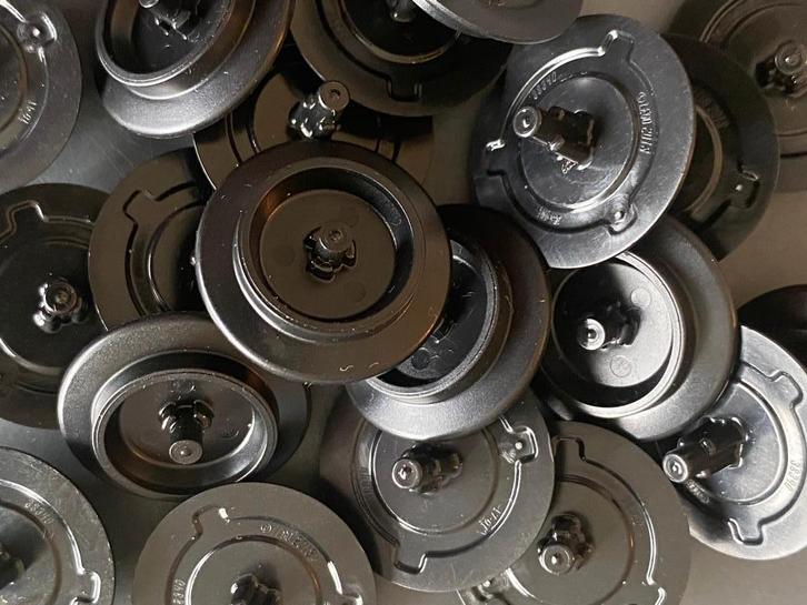 Lego partij 4 stuks treinwielen 38340 2879 57878 zwrt NIEUW!, Kinderen en Baby's, Speelgoed | Duplo en Lego, Nieuw, Ophalen of Verzenden