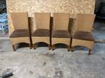 4 goede, degelijke stoelen, Huis en Inrichting, Stoelen, Ophalen, Zo goed als nieuw