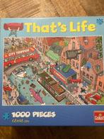 Puzzel That’s Life; 1000 stukjes, Hobby en Vrije tijd, Denksport en Puzzels, Gebruikt, Ophalen of Verzenden, 500 t/m 1500 stukjes