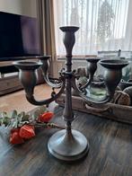 Engeltjes tin kandelaar, Ophalen of Verzenden