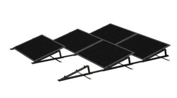 UITVERKOOP onderconstructie zonnepanelen voor plat dak beschikbaar voor biedingen