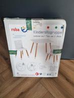 Kinderstoeltjes met tafeltje Roba nieuw in doos, Ophalen, Nieuw, Tafel(s) en Stoel(en)