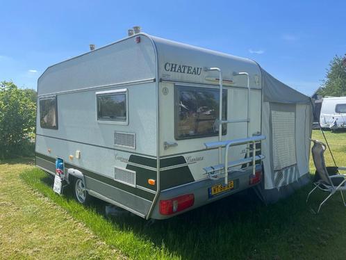 caravan met voortent en alle accessoires, Caravans en Kamperen, Caravans, Particulier, tot en met 2, 1000 - 1250 kg, Rondzit, Chateau