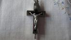520 Mooi Kruisje uit Rome met reliek, Ophalen of Verzenden, Zo goed als nieuw, Beeld(je), Christendom | Katholiek