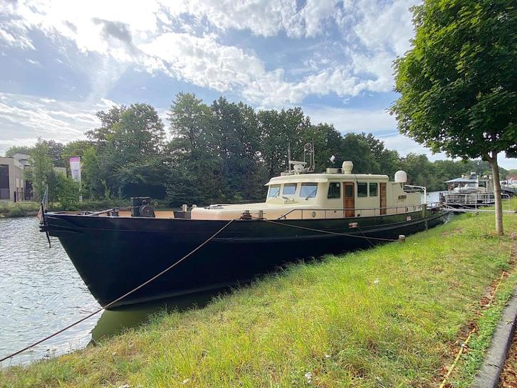 Prachtig stoer woonschip met ligplaats in Nieuwegein, Huizen en Kamers, Woonboten te koop, Utrecht