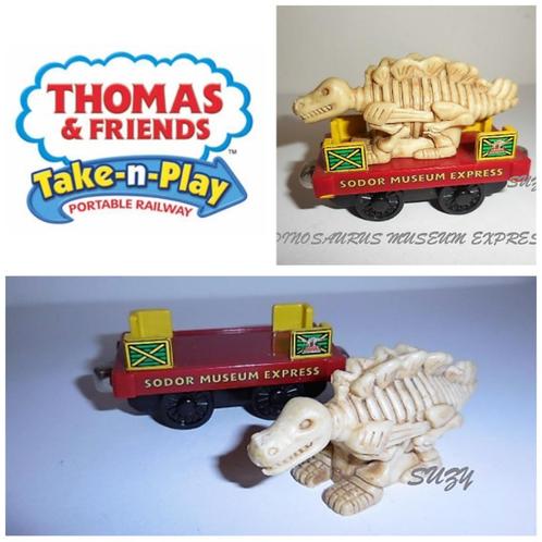 Thomas de Trein Take n Play, Dinosaurus Museum Express, Kinderen en Baby's, Speelgoed | Thomas de Trein, Gebruikt, Ophalen of Verzenden