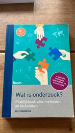 Nel Verhoeven - Wat is onderzoek?, Ophalen of Verzenden, Zo goed als nieuw, HBO, Nel Verhoeven