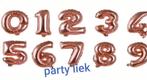 cijfer 16 rosé kleurige ballonnen- 76cm nr C692, Hobby en Vrije tijd, Feestartikelen, Nieuw, Versiering, Ophalen of Verzenden