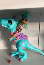 Zgan Mattel dino met meisje, cave dive, Ophalen of Verzenden, Zo goed als nieuw
