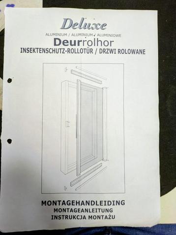 Fikzo Deluxe Deurrolhor Aluminium 205x105cm beschikbaar voor biedingen