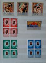 2 Kaarten Postzegels República Equatorial-Guinea 9 Gestempel, Ophalen, Overige landen, Gestempeld