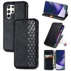Luxe PU Lederen Wallet Case Set voor Galaxy S22 Ultra _Zwart, Verzenden, Nieuw, Overige modellen, Hoesje of Tasje