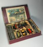 Markli spoor 0 treinset in de originele doos 1900, Antiek en Kunst, Antiek | Speelgoed, Ophalen of Verzenden