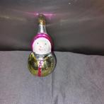 B982 oude kerstbal meisje 7,5 cm, Ophalen of Verzenden, Gebruikt