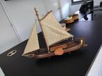 Model gebouwd Fries skuutje, Hobby en Vrije tijd, Modelbouw | Boten en Schepen, Ophalen, Zo goed als nieuw