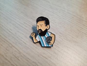 1 mooie pin van de voetballer Messi te koop beschikbaar voor biedingen