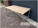 Bureau steigerbuis in eiken! NIEUW!, Info@hout-art.nl, Nieuw, Ophalen of Verzenden, Hoeves 3