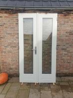 Openslaande set dubbele deuren | Tuindeuren | Terrasdeuren, Ophalen, 120 cm of meer, 200 tot 215 cm, Glas