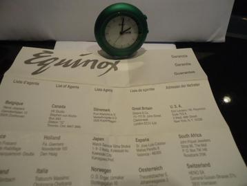 Swiss Equinox watch chronometer vintage alarm clock beschikbaar voor biedingen