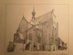 3 Pentekeningen van Grave e.o. door Piet Holman., Antiek en Kunst, Ophalen of Verzenden
