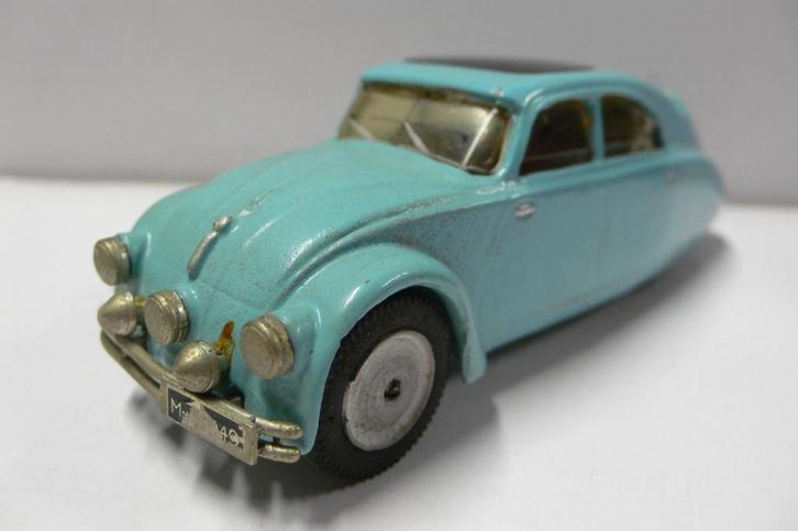 tatra 57-hans ledwinka -auto replica metalen bouwdoos 80 er, Hobby en Vrije tijd, Modelauto's | 1:43, Gebruikt, Auto, Overige merken